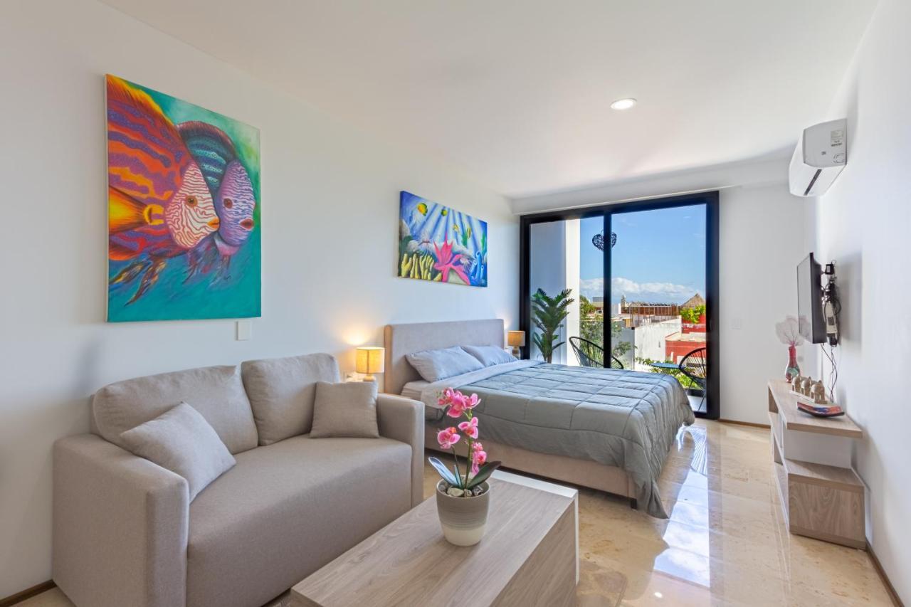 Luxury Studios On The 5Th Avenue Ocean View Rooftop I By Yeah Плая дел Кармен Екстериор снимка